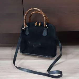 Gucci Old Gucci borsa a tracolla in bambù a 2 vie #2 - Foto 1 di 24