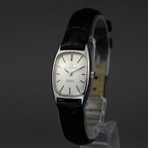 Omega Constellation Automatic Wristwatch Women's Silver 19mm New Leather Band - Picture 1 of 21
