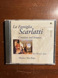 La Famiglia Scarlatti Cantatas and Sonatas Kai Wessel Musica Alta Ripa SEALED CD - Imagen 1 de 2