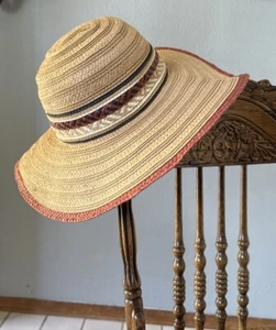 Pistil Women's Straw Hat Floppy Beach Vacation One-Size - Picture 1 of 7