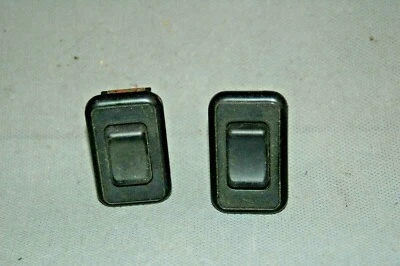 Interruptores de ventana eléctrica traseros Volvo 740 1986-1992 con bisel diestro y derecho 2 piezas OEM Foto 1 de 3