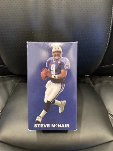 MUÑECA CABEZA BOBBLE STEVE MCNAIR 2014 BOLETO DE TEMPORADA EXCLUSIVO TITANES DE TENNESSEE NFL - Imagen 1 de 9