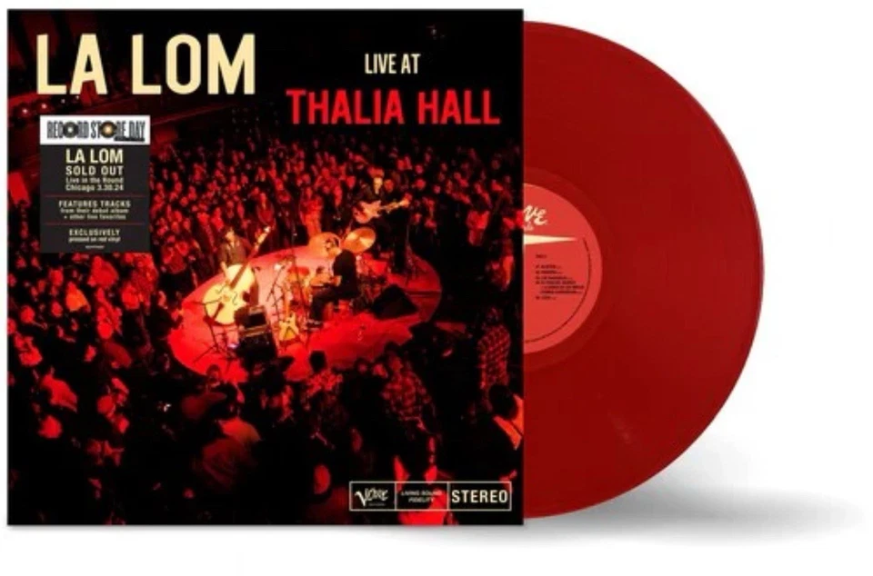 LA LOM Live At Thalia Hall Red Vinyl LP Record Store Day 2025 RSD New Seal Foto 1 de 1