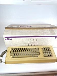 Vintage Apple Lisa Keyboard A6MB101 mit Originalkarton & Schaumstoff, Kabel ungetestet - Bild 1 von 15