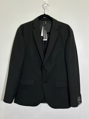 Banana Republic Men's Smart Weight Black Performance Wool Blend Slim Flit 40S - Image 1 of 4