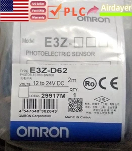 Un nuevo interruptor fotoeléctrico Omron E3Z-D62 E3ZD62 envío gratuito IVA gratuito a EE. UU. - Imagen 1 de 5