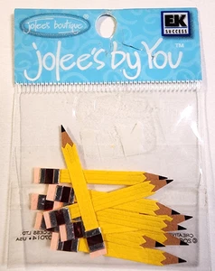 Pencils School *Package is not attractive Jolee's By You 3D Embellishment - Picture 1 of 2