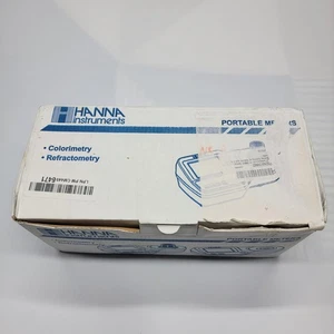 Digital Refractometer for Seawater Analysis HI96822 - Hanna Inst - Tested, Works - Picture 1 of 7