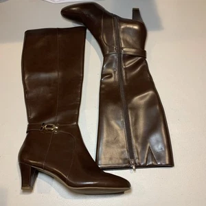 Bass Brown Heel Boots Women Size 8 [L8]￼ - Picture 1 of 5