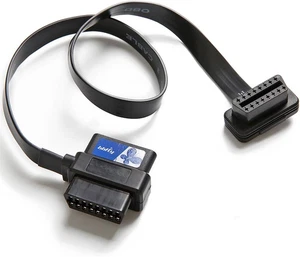 -A9 OBD II ODB2 Splitter Prolunga 16 Pin Di Estensione Cavo Adattatore (60CM/2FT - Foto 1 di 12
