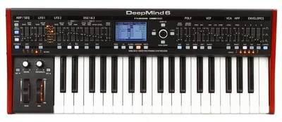 BEHRINGER analog 6 voice polyphonic synthesizer DEEPMIND 6 39.5x19.3x74.9cm NEW - Image 1 of 2