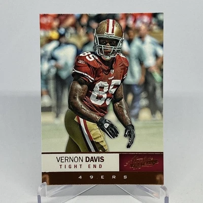 Vernon Davis 2012 Panini Absolute #81 — San Francisco 49ers - Image 1 of 4