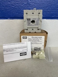 Circuito Hubbell HBLDS60100RS - Interruptor de repuesto de bloqueo 60/100 amperios desconecta nuevo - Imagen 1 de 9