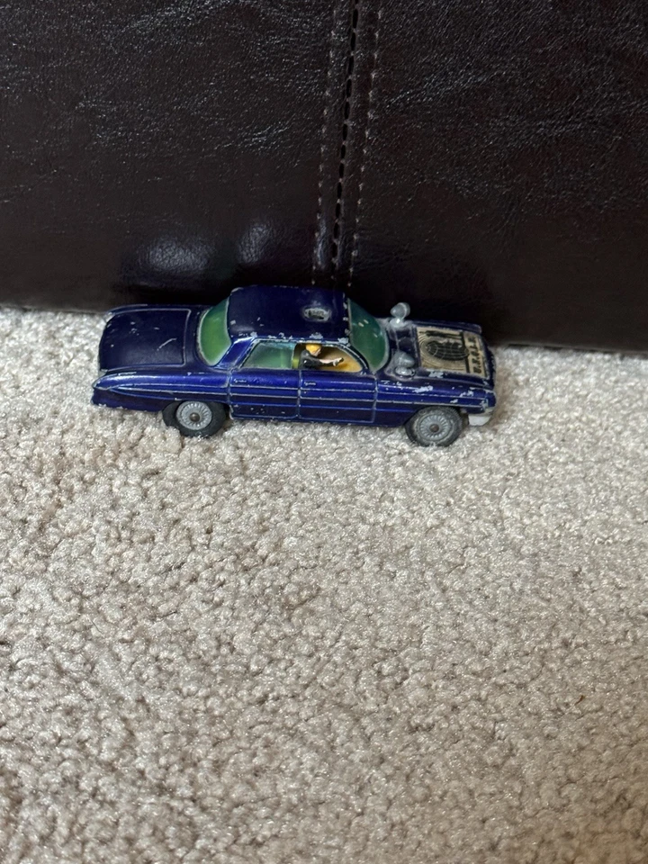 Vintage Corgi Toys Oldsmobile Super 88 Man From Uncle Number 497 Blue Used - Image 1 of 4