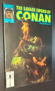 SAVAGE SWORD OF CONAN #175 (Marvel Comics 1990) -- Copper Age Fantasy -- NM- - Picture 1 of 3