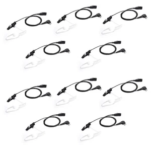 Auriculares de radio bidireccionales PTT de almacén de 10 piezas para Yaesu FT-65 FT-25 FT-4X/V - Imagen 1 de 5