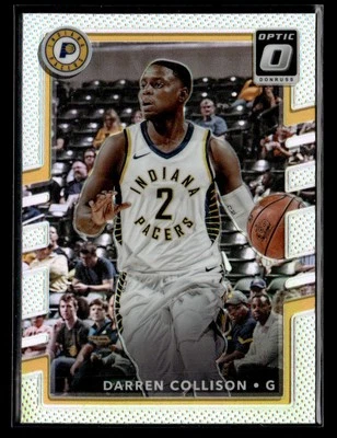 Tarjeta holográfica 2017-18 Donruss Optic #60 Darren Collison Indiana Pacers Foto 1 de 2