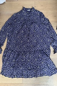 VILSHENKO PURPLE SILK MINI DRESS UK 12 - Picture 1 of 1