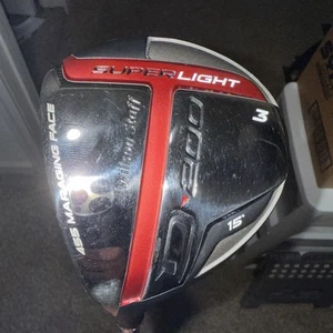 Wilson Staff D-200 Super Light 3 Wood 15 Degree Left Hand - Picture 1 of 7