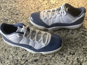 Talla 12.5 - Air Jordan 11 Retro Bajo Azul Difuso - Imagen 1 de 7