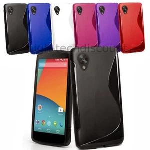 Housse etui coque pochette silicone gel pour Google Nexus 5 + film ecran - Photo 1 sur 3