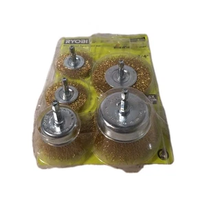 RYOBI A72601 Wire Wheel Assortment Set 6-Piece Z78 - Picture 1 of 4