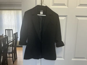 XS Deb Brand Women’s ,Teens,Jr’s Blazer Black - Picture 1 of 5