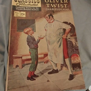 Clásico lote ilustrado de 8 1950-1960 varios títulos OLIVER TWIST,ETC - Imagen 1 de 9