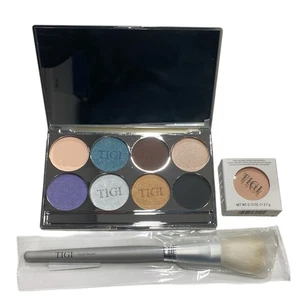 TIGI Professional Cosmetics High Density Eyeshadow Palette, Blush Brush, - Picture 1 of 16