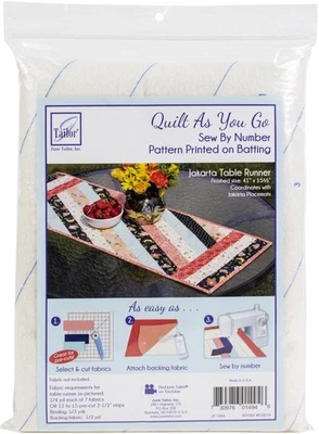 June Tailor Quilt As You Go Table Runner Jakarta - Image 1 of 4