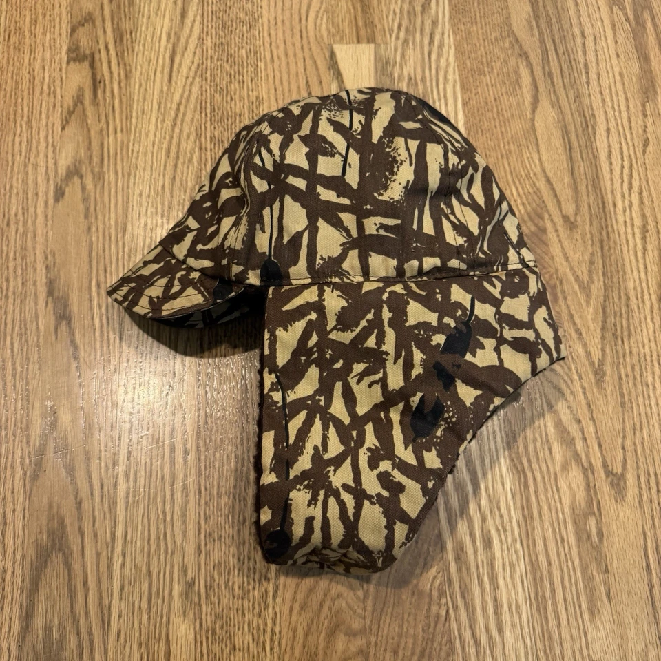 Columbia шляпа флис с подкладкой камуфляж шляпа крышка размер S/M уха клапаны Gore-Tex США винтажный - Изображение 1 из 4