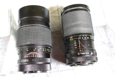 For Canon FD 28-85mm f/3.5-4.5 200mm f/3.5 film lens for AE-1 FD mount tested - Image 1 of 4