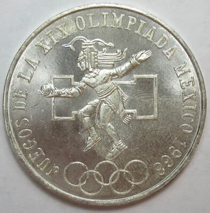 1968 Mexiko 25 Pesos 72% Silber -UNC- (#827c) - Bild 1 von 2