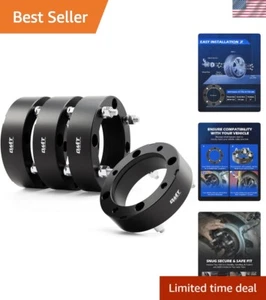 2 Inch T6 Aluminum Wheel Spacers for Improved Stability on Polaris ATVs - Picture 1 of 9