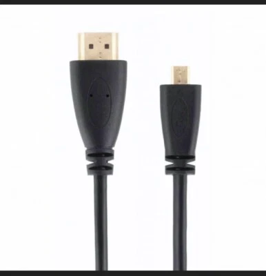 GRIFFIN Micro HDMI to HDMI Cable - 1M , 3,3 FT Black - Image 1 of 3