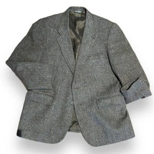 Vintage Levi's Oversized Tweed Wool Blazer Jacket sport coat power hip aritzia - Picture 1 of 12