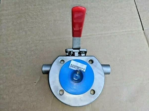 Edelstahl Kompakt Kugelhahn 2" - HM DN50 - VA / PTFE PN 40 - Picture 1 of 8
