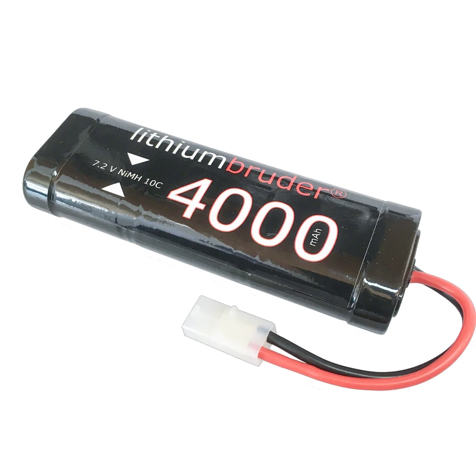 NiMH Akku 7.2 V 4000 mAh Racingpack mit Tamiya Stecker lithiumbruder 350005 - Bild 1 von 1