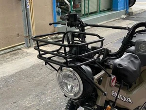 HUNTER FRONT RACK BASKET LUGGAGE HEADLIGHT GUARD FOR HONDA TRAIL CT125 2020-2024 - Picture 1 of 7