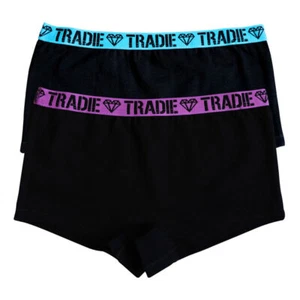 Tradie Girls 2PK Shortie GJ3347SL2 Essence - Picture 1 of 1