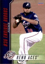2016 Reno Aces Choice #7 Enrique Burgos Panama City Baseball Card