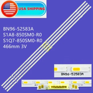 4 pezzi nuove strisce LED per Samsung 85AU8K 85Q60A UN85AU800DF UN85AU8000 UE85AU8000K - Foto 1 di 5