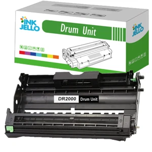 DR2000 Drum unit Compatible With Brother HL-2030 HL-2040 HL-2050 HL2070 MFC-7225 - Picture 1 of 8