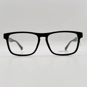 Diesel Eyeglasses Men Square Black Transparent Mod. DL 5406 Logo New - Picture 1 of 12
