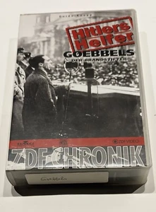 Hitlers Helfer - GOEBBELS der Brandstifter - ZDF Chronik - VHS - ca. 55 Min.  - Bild 1 von 3