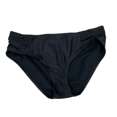 Parte inferior de bikini negra Skechers talla grande Foto 1 de 4