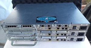 Cisco 2651XM Router 12.4 Voice IOS 4FXS 4FXO  2MFT-T1 32F/128D  1-YEAR WARRANTY! - Picture 1 of 2