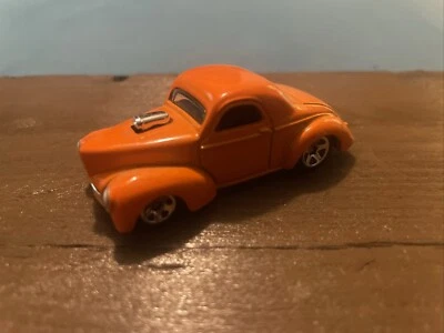2009 Hot Wheels New Models Custom 41 Willys Coupe Orange 5SPs - Image 1 of 4