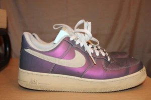 NIKE Air Force 1 '07 LV8 Iridescent Shoes Men's US 7.5 EU 40 .5 823511-403 - Picture 1 of 17
