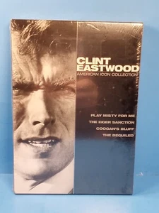 Clint Eastwood - American Icon Collection (DVD, 2009, 3-Disc Set) New Sealed - Imagen 1 de 2